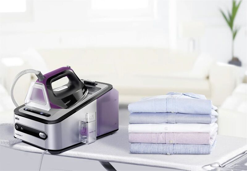Braun IS 7144 BK CareStyle 7 Dampfbügelstation | schwarz/lila 5
