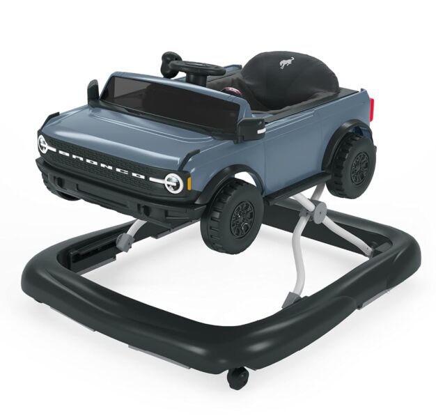 Bright Starts Ford Bronco 4-in-1 baby walker | grey, image 1 of 1
