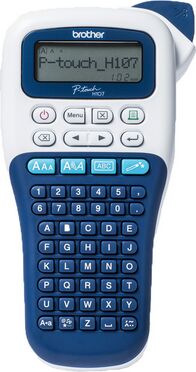 Brother P-touch PT-H107B | blau/weiß 1