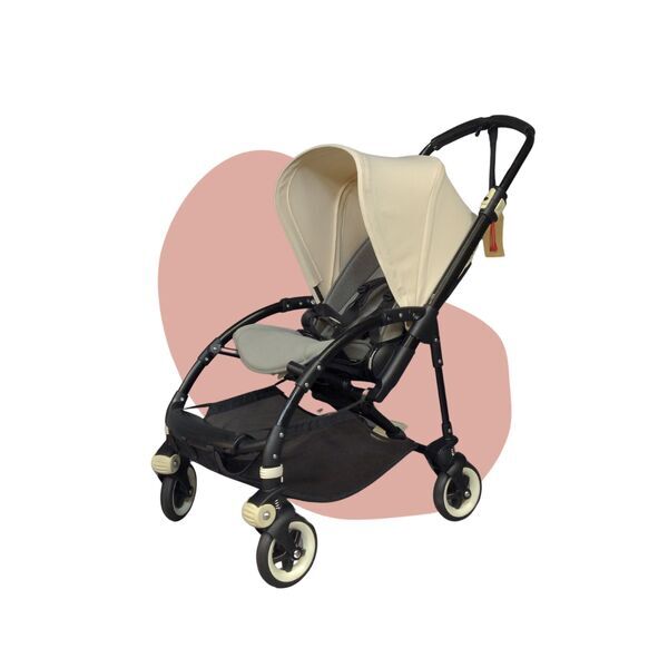 Bugaboo Bee 3 Duo Kinderwagen | grau/beige 1