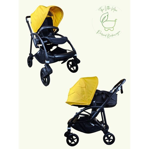 Bugaboo Bee 6 Duo Kinderwagen | black 1