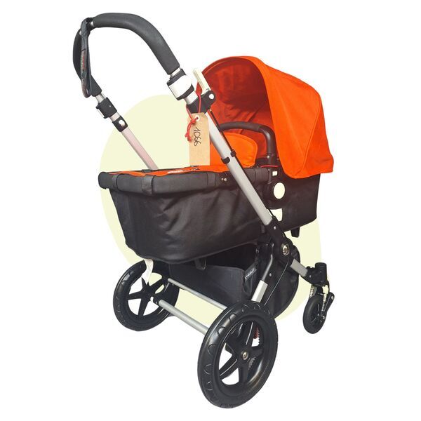 Bugaboo Cameleon 3 Kinderwagen mit Babywanne | black/red 1