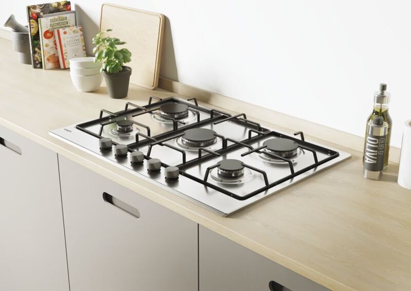 Candy CHW7X Plynová varná deska | stříbrná 5