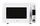 Candy CMXG22DW Microwave with grill | white thumbnail 1/3