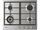 Candy Essenza CDIH6GBFE4WX Gas Hob | silver thumbnail 1/3