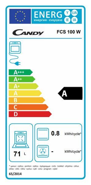 Candy Smart FCS 100 W/E Backofen | weiß 2
