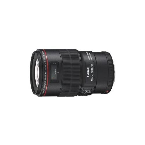 Canon EF 100mm 2.8 L Makro IS USM Schwarz