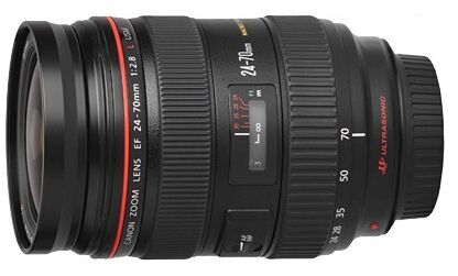 Som Ny: Canon EF 24-70mm 2.8 L USM | svart