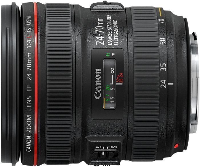 Canon EF 24-70mm 4.0 L IS USM | Zwart