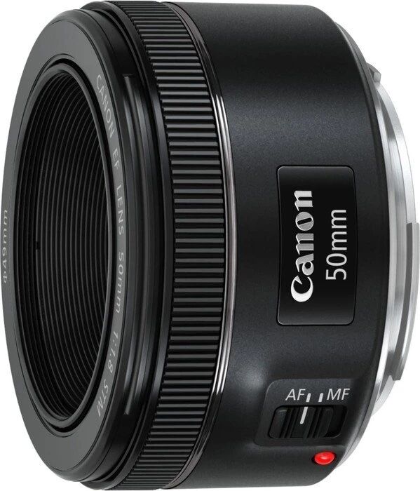 Canon EF 50mm 1.8 STM | Zwart