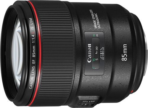 Som Ny: Canon EF 85mm 1.4 L IS USM | svart