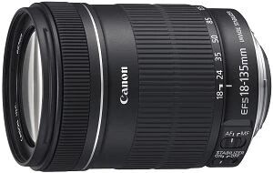 Canon EF-S 18-135mm 3.5-5.6 IS | negro 1