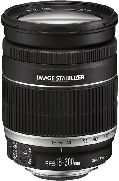 Canon EF-S 18-200mm 3.5-5.6 IS | black 1