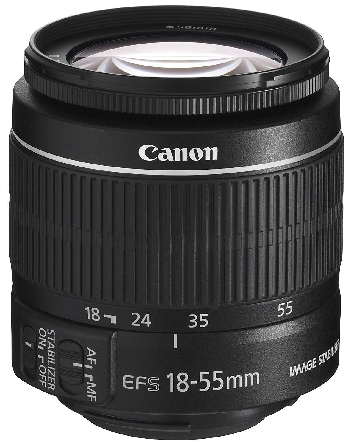 Canon EF-S 18-55mm 3.5-5.6 IS II | Zwart