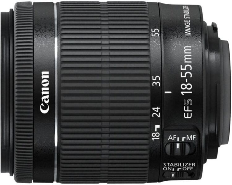Canon EF-S 18-55mm 3.5-5.6 IS STM | zwart 2