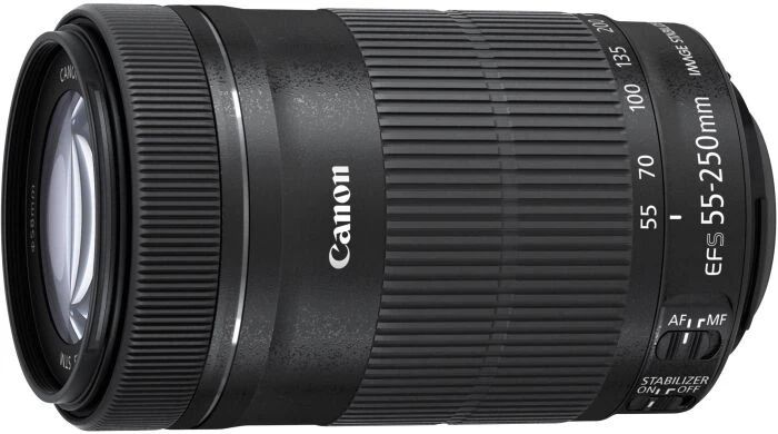 Canon EF-S 55-250mm 4.0-5.6 IS STM | black 1