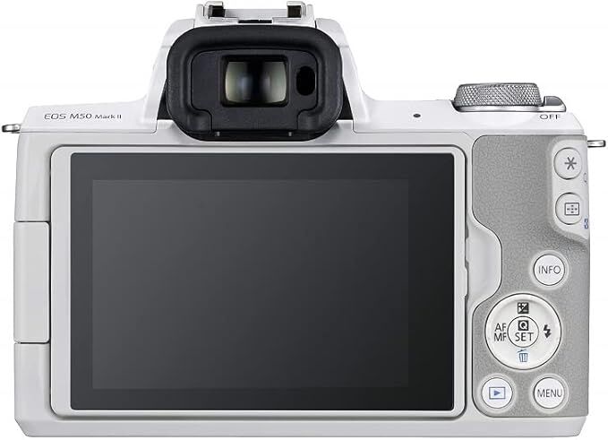 Canon EOS M50 Mark II weiß | weiß 4