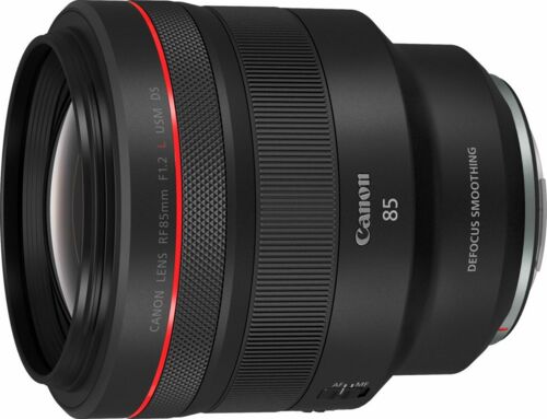 Som Ny: Canon RF 85mm 1.2 L USM DS | svart