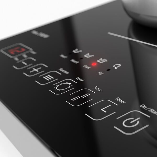 Caso ProGourmet 2100 přenosná jednoplotýnková indukční varná deska | černá/stříbrná 3