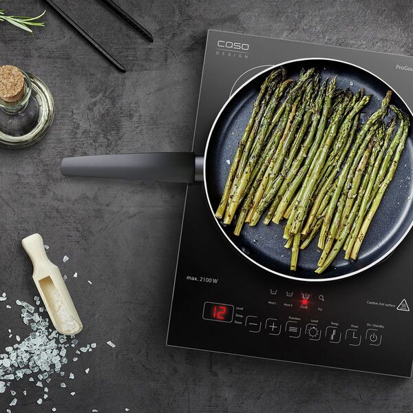 Caso ProGourmet 2100 přenosná jednoplotýnková indukční varná deska | černá/stříbrná 4