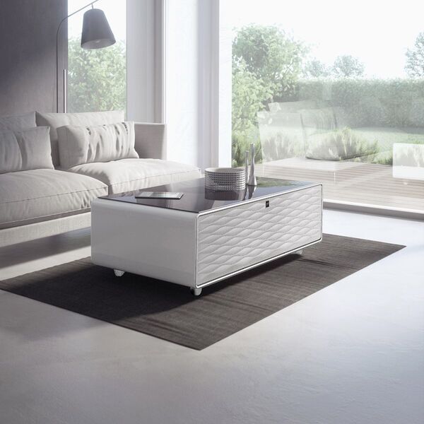 Caso Sound & Cool Lounge-Table white | white/black 5