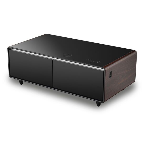 Caso Sound & Cool Lounge-Table Wood | black/brown 2