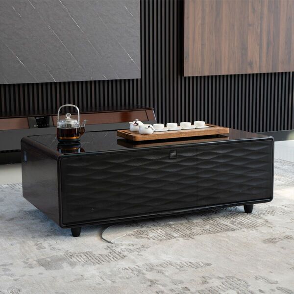 Caso Sound & Cool Lounge-Table Wood | black/brown 4