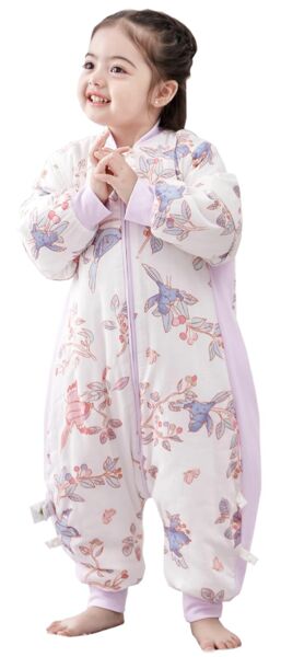 Chilsuessy Baby Schlafsack mit Füßen | multicolored 1