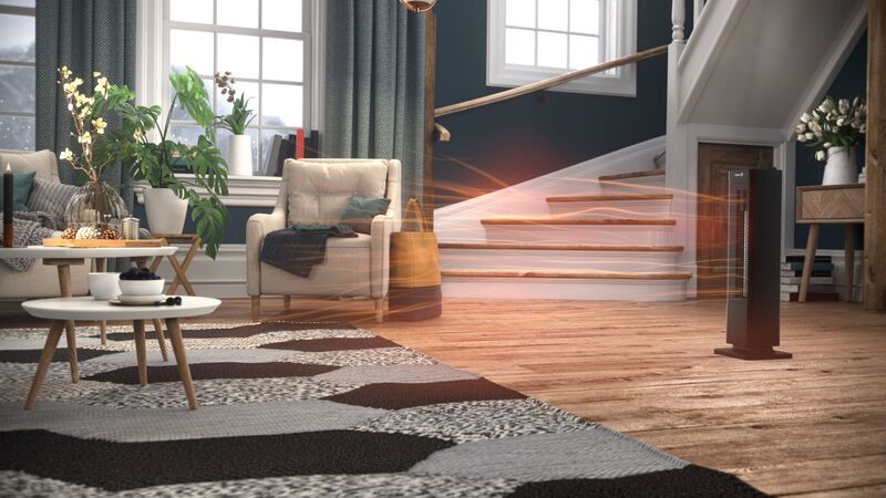 Clean Air Optima 2in1 Design Chauffage par ventilateur CA-904B | noir 5