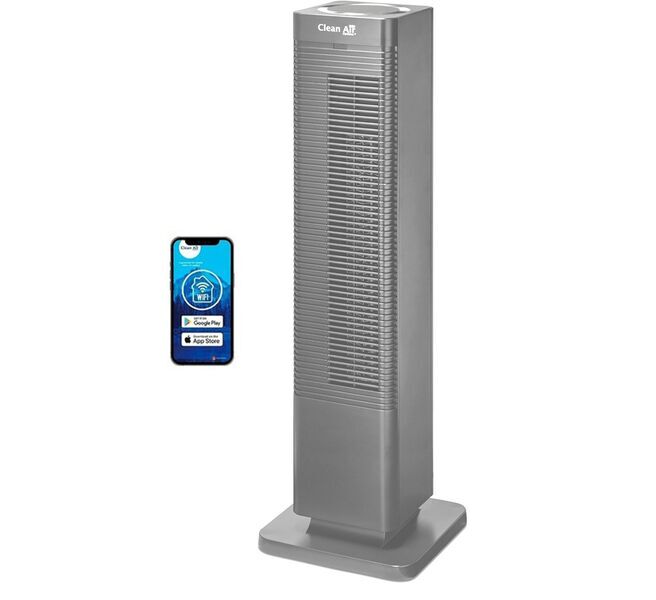 Clean Air Optima Termowentylator designerski 2 w 1 CA-904G Smart | szary, image 1 of 3