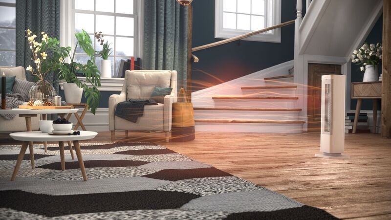 Clean Air Optima 2in1 Design Aquecedor CA-904W | branco 5