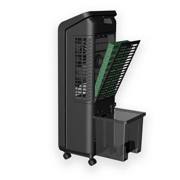 Clean Air Optima 3in1-Refroidisseur d'air, humidificateur et circulateur Ventilateur CA-104 | blanc/noir 3