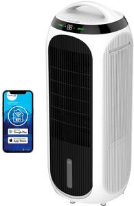 Clean Air Optima 4in1 Chłodnica powietrza, Oczyszczacz powietrza, nawilżacz i Wentylator CA-106 Smart