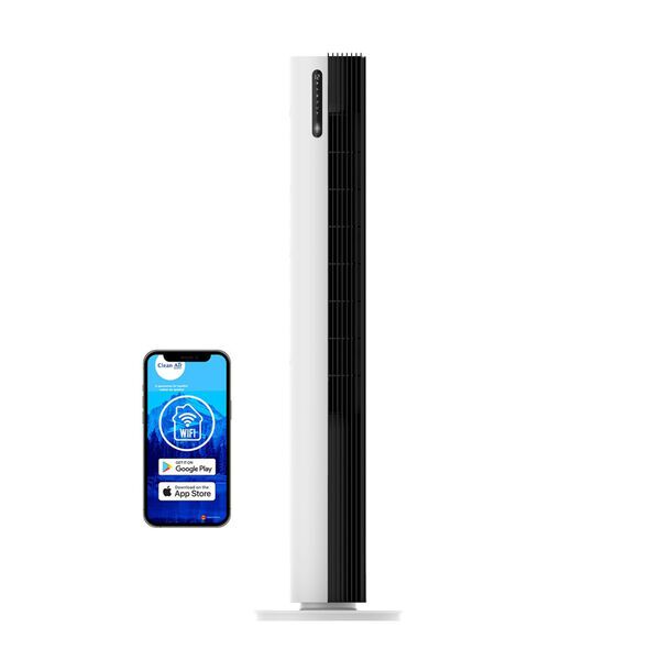 Clean Air Optima Luksus tårnventilator CA-407W Smart | hvid/sort 1