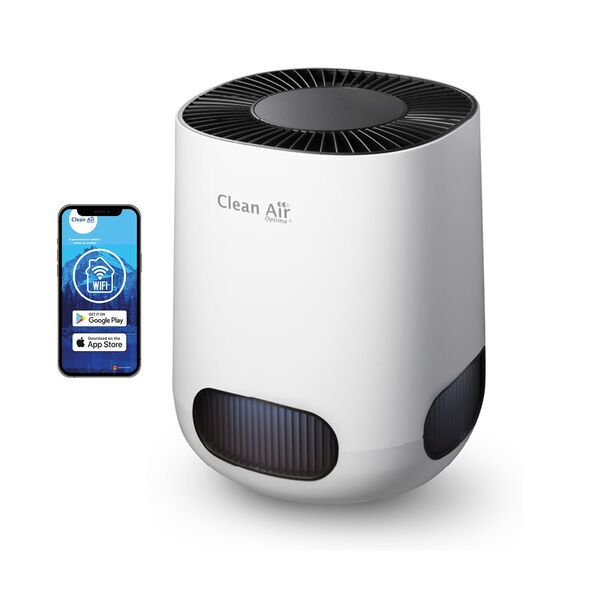 Clean Air Optima Inteliģents HEPA jonizators-gaisa attīrītājs CA-502 Desktop Smart | balts/melns 1