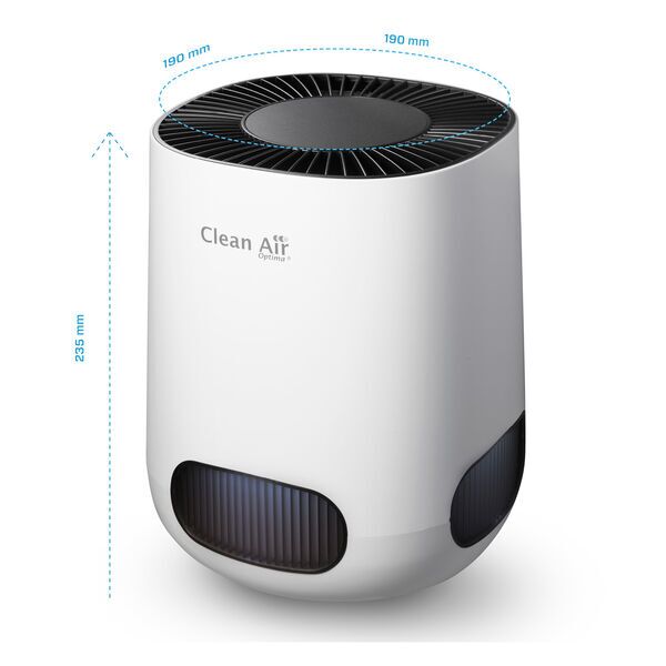 Clean Air Optima Inteliģents HEPA jonizators-gaisa attīrītājs CA-502 Desktop Smart | balts/melns 5