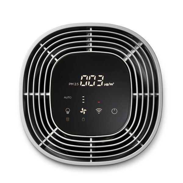 Clean Air Optima Purificador de ar inteligente com ionizador HEPA CA-505 Smart | branco/cinzento 4