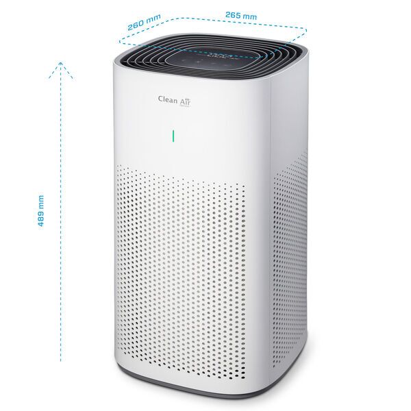 Clean Air Optima Inteligentny oczyszczacz powietrza z jonizatorem HEPA CA-507 Smart | biały/szary 5