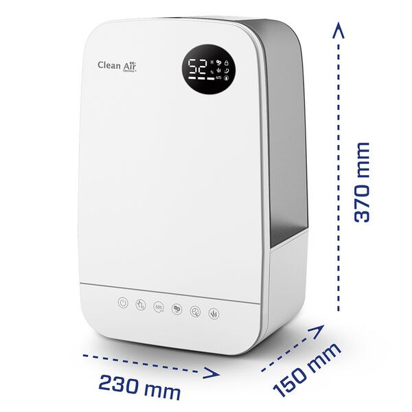 Clean Air Optima Humidificador com ionizador CA-606W | branco 4