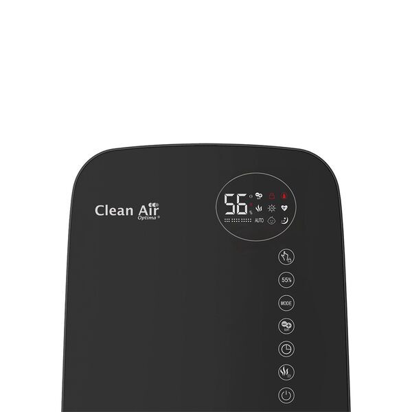 Clean Air Optima Luchtbevochtiger met ionisator CA-607B Smart | zwart 2