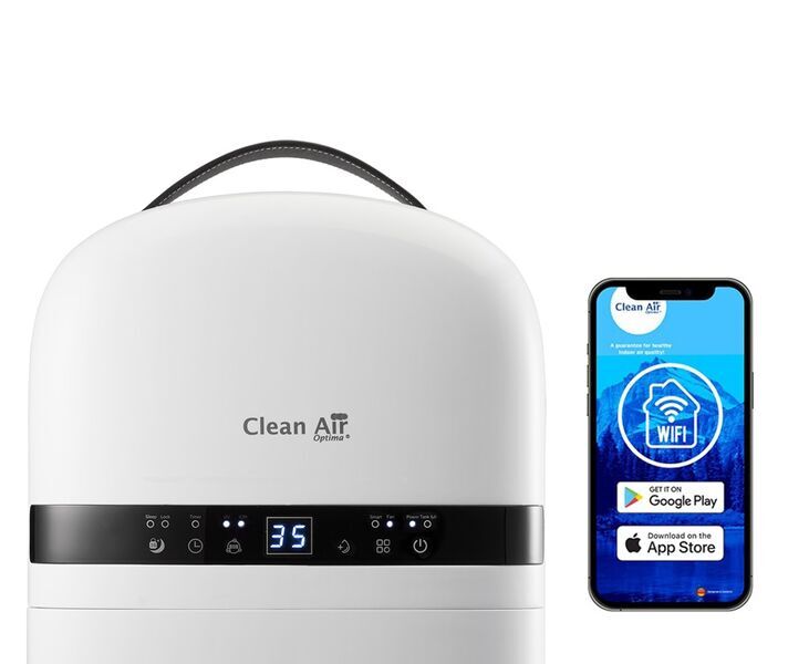 Clean Air Optima 2in1 Osuszacz i oczyszczacz powietrza CA-702 Smart | biały/czarny 3