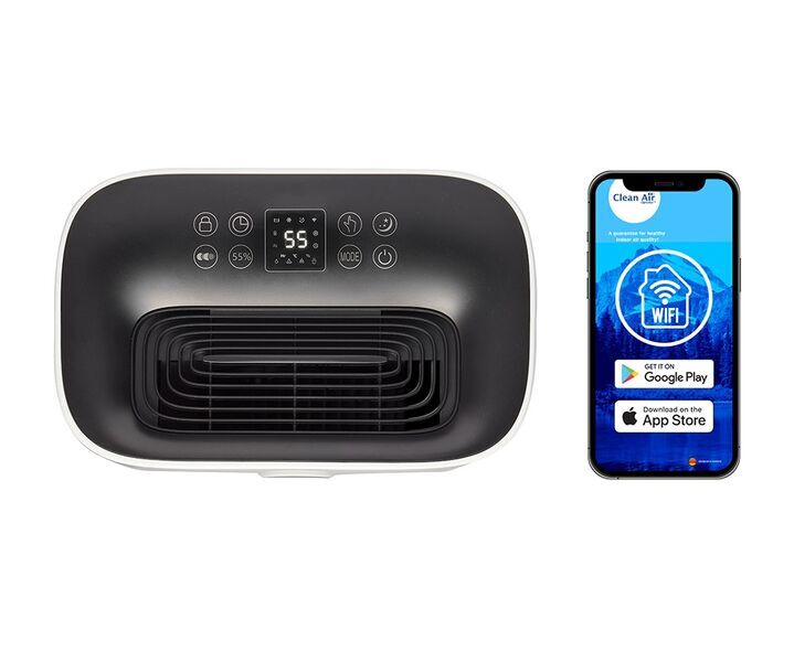 Clean Air Optima 2in1 Luchtontvochtiger en luchtreiniger CA-705 Smart | wit/zwart 3