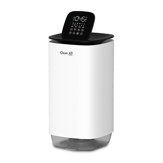 Clean Air Optima 2in1 Déshumidificateur et Purificateur d'air CA-806 Smart Top Filling | blanc/noir 2