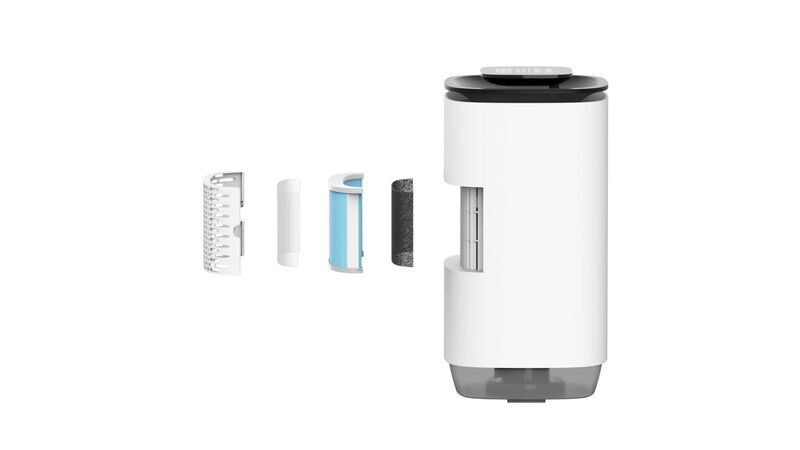 Clean Air Optima 2in1 Déshumidificateur et Purificateur d'air CA-806 Smart Top Filling | blanc/noir 3