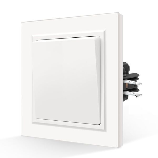 CNBINGO UO1G1W-W interruttore a levetta a 1 via | bianco, image 1 of 1