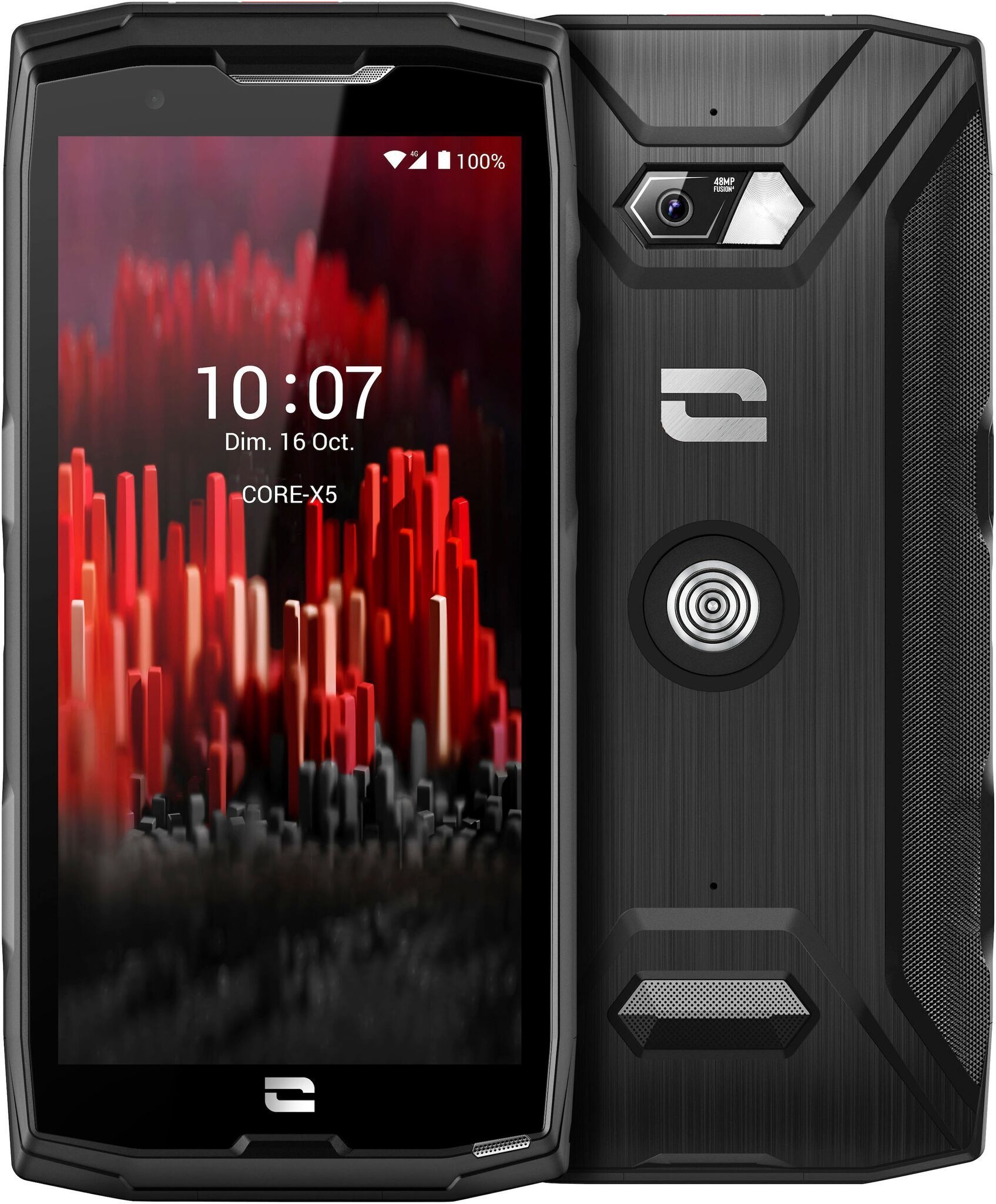 Crosscall Core X5 | 4 GB | 64 GB | zwart