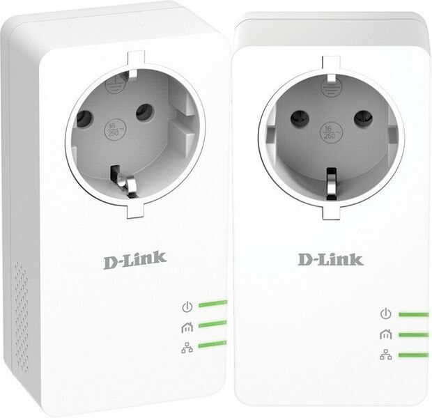 D-Link DHP-P601AV 1000 HD Gigabit Passthrough Kit | hvid 1