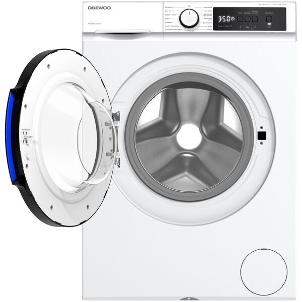 Daewoo WM-FB0634W1A-DE Front-loading Washing Machine 10 kg | white, image 2 of 5