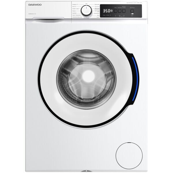 Daewoo WM-FB9594W1A-DE Front-Loading Washing Machine 9 kg | white, image 1 of 5
