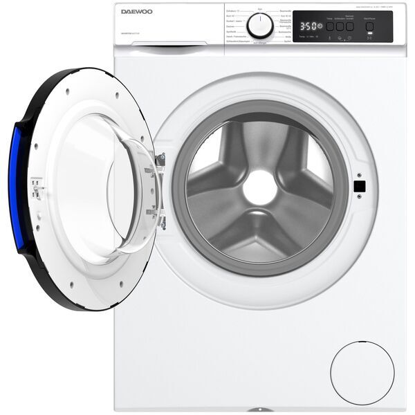 Daewoo WM-FB9594W1A-DE Front-Loading Washing Machine 9 kg | white, image 2 of 5